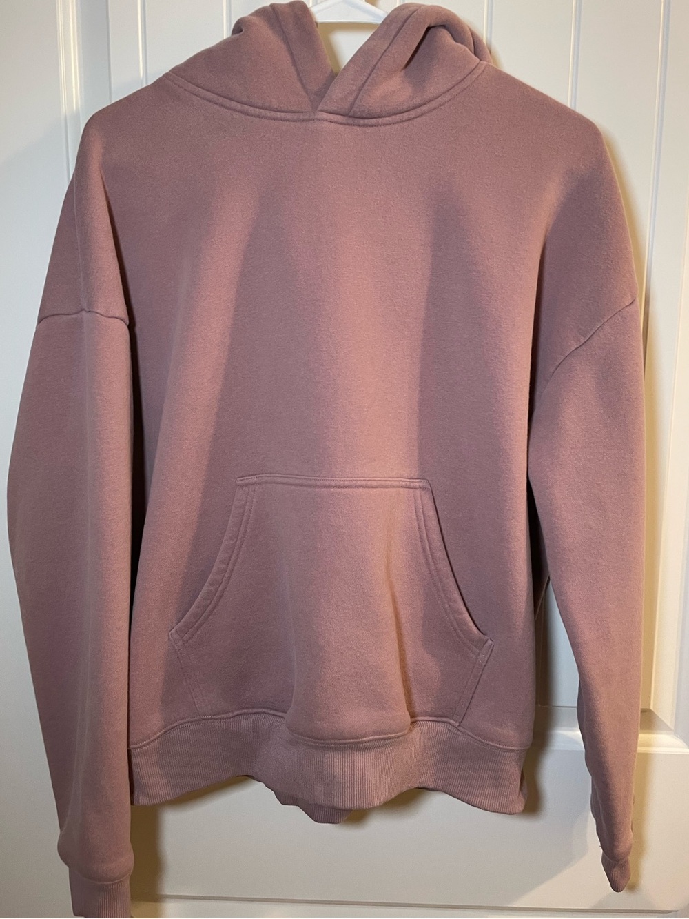 Comfrt Basic Crop Hoodie in Orchid